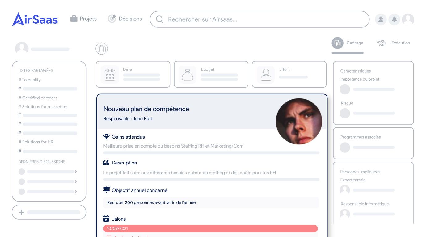 note de cadrage projet