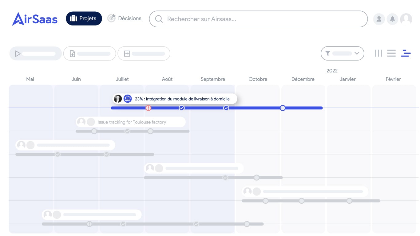 AirSaas screenshot